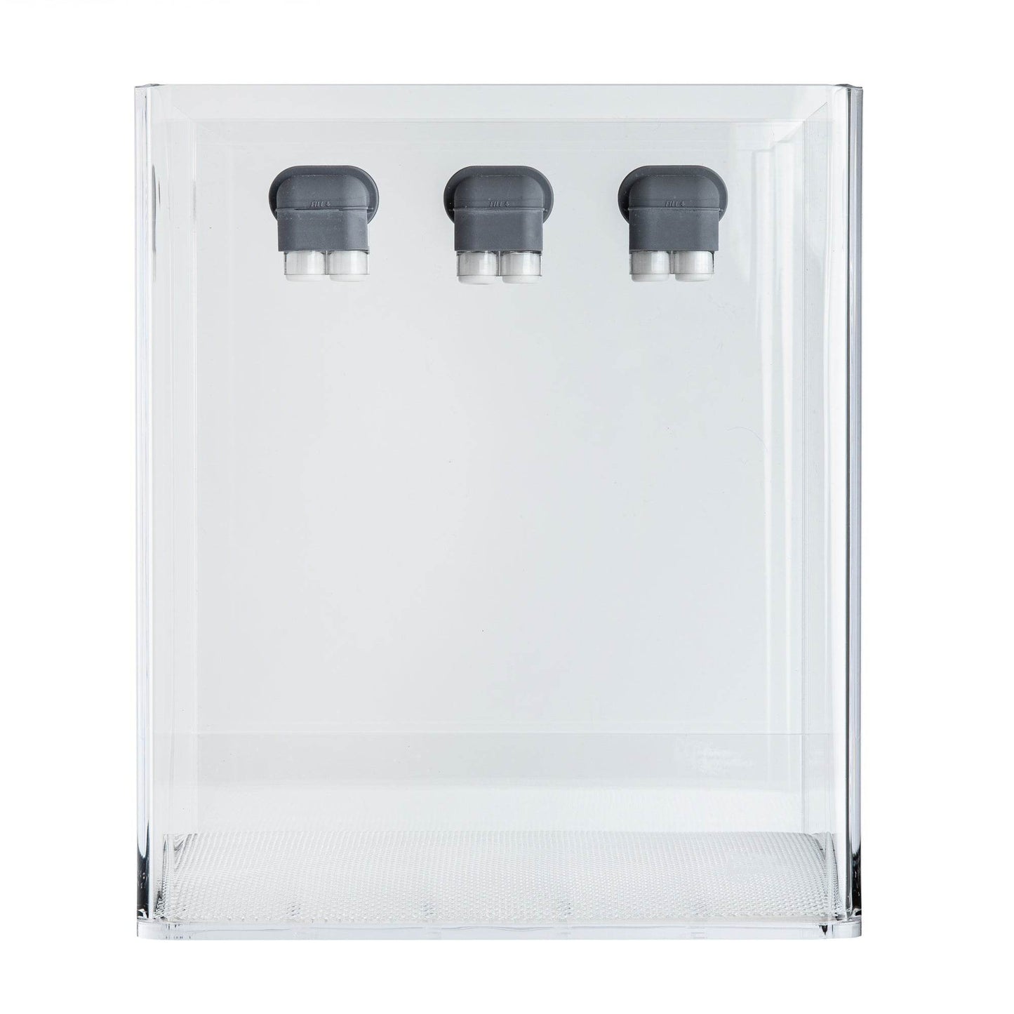 Low-Maintenance, Self-Cleaning Aquarium Kit | Lid | Waterfall Stand | 5 Gallon Cube Hassle-Free Fish Tank - NoClean Aquariums