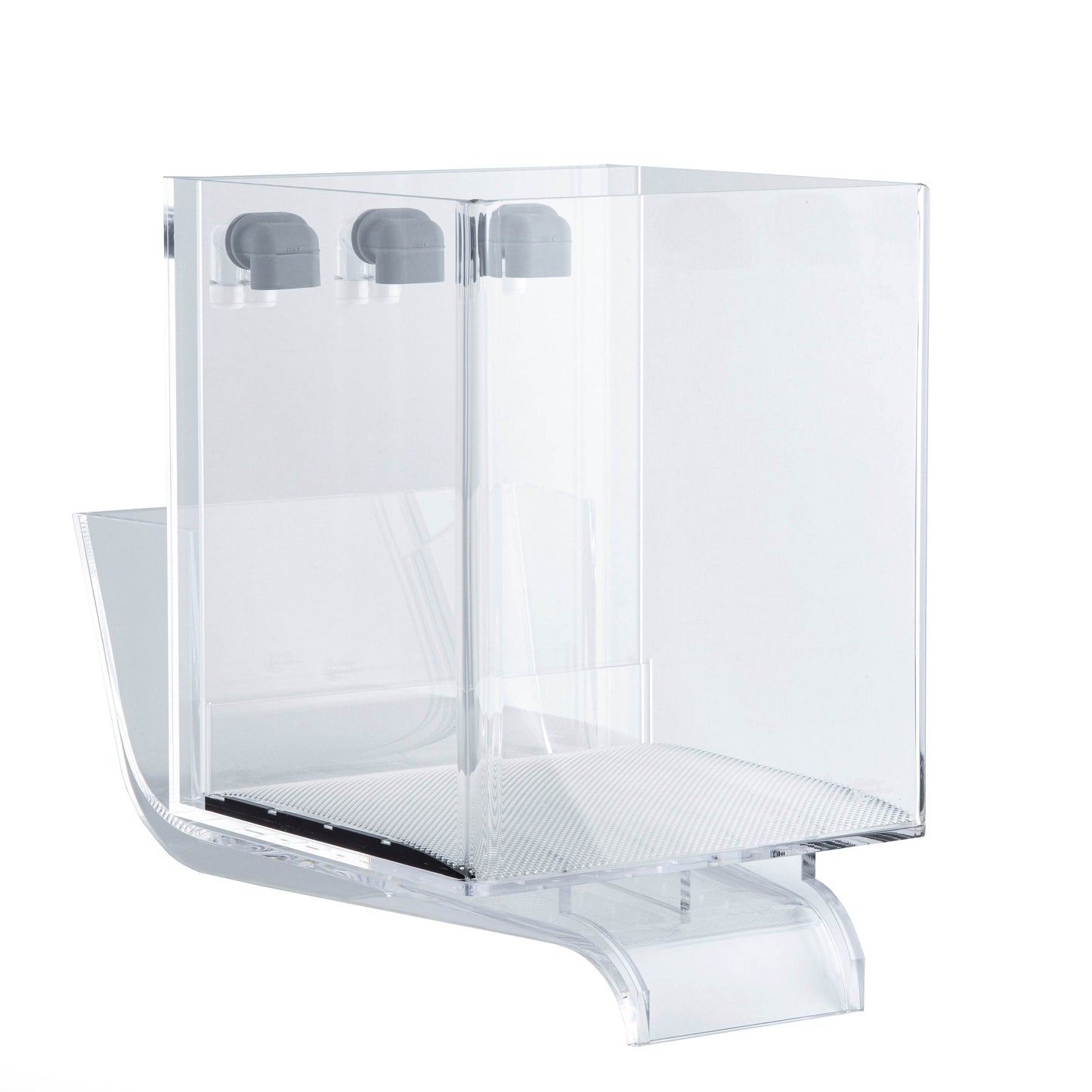Low-Maintenance, Self-Cleaning Aquarium Kit | Lid | Waterfall Stand | 5 Gallon Cube Hassle-Free Fish Tank - NoClean Aquariums