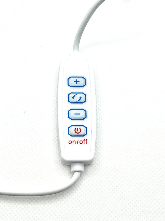 Dimmable USB LED | White, Blue & Red Spectrum | Easy Wall Clamp - NoClean Aquariums