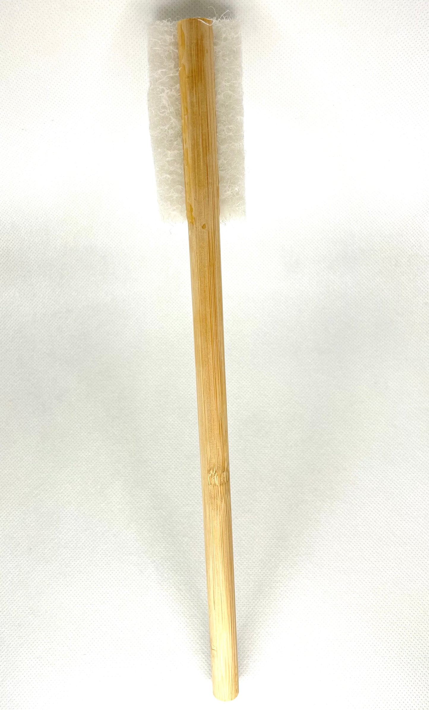 Bamboo Aquarium Brush | Acrylic Safe | 12” Long | “Nerite Brush”