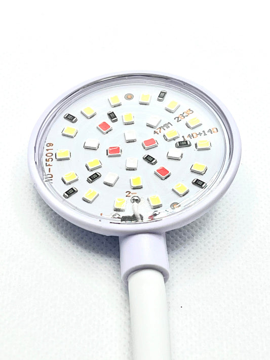 Dimmable USB LED | White, Blue & Red Spectrum | Easy Wall Clamp - NoClean Aquariums