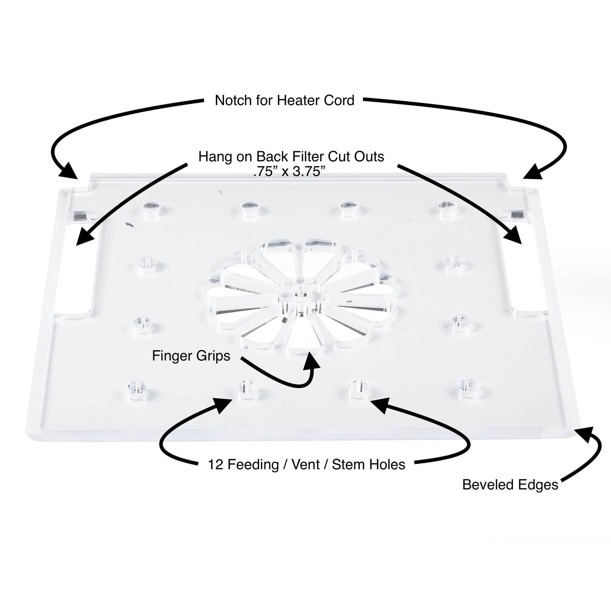 Easy Maintenance, Self-Cleaning Aquarium Kit | Lid | Waterfall Basin | 2.5 Gallon Hassle Free Fish Tank - NoClean Aquariums