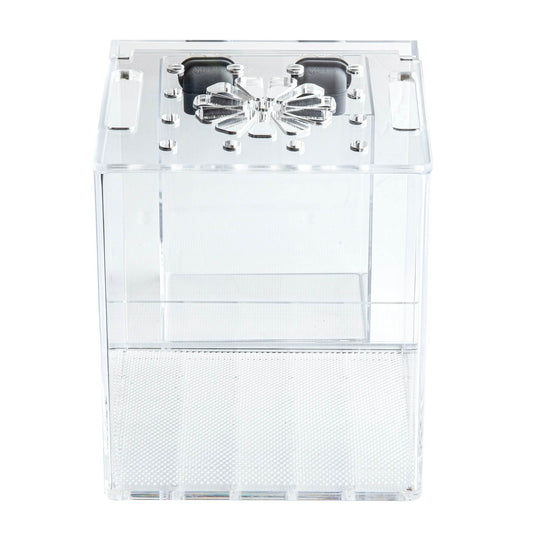 Easy Maintenance, Self-Cleaning Aquarium Kit | Lid | 3 Gallon Cube Hassle Free Fish Tank - NoClean Aquariums