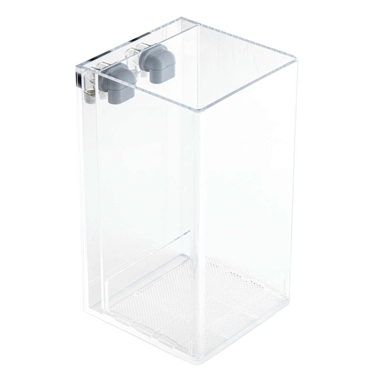 Easy Maintenance, Self-Cleaning Aquarium Kit | Lid | Waterfall Basin | 2.5 Gallon Hassle Free Fish Tank - NoClean Aquariums