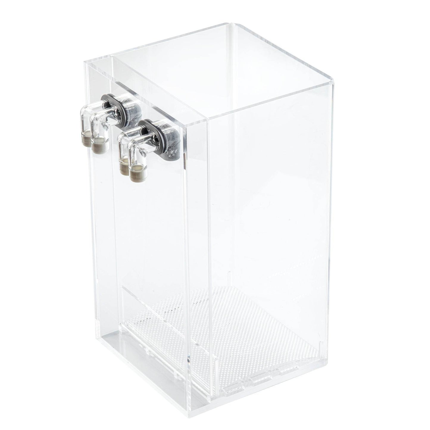 Easy Maintenance, Self-Cleaning Aquarium Kit | Lid | Waterfall Basin | 2.5 Gallon Hassle Free Fish Tank - NoClean Aquariums