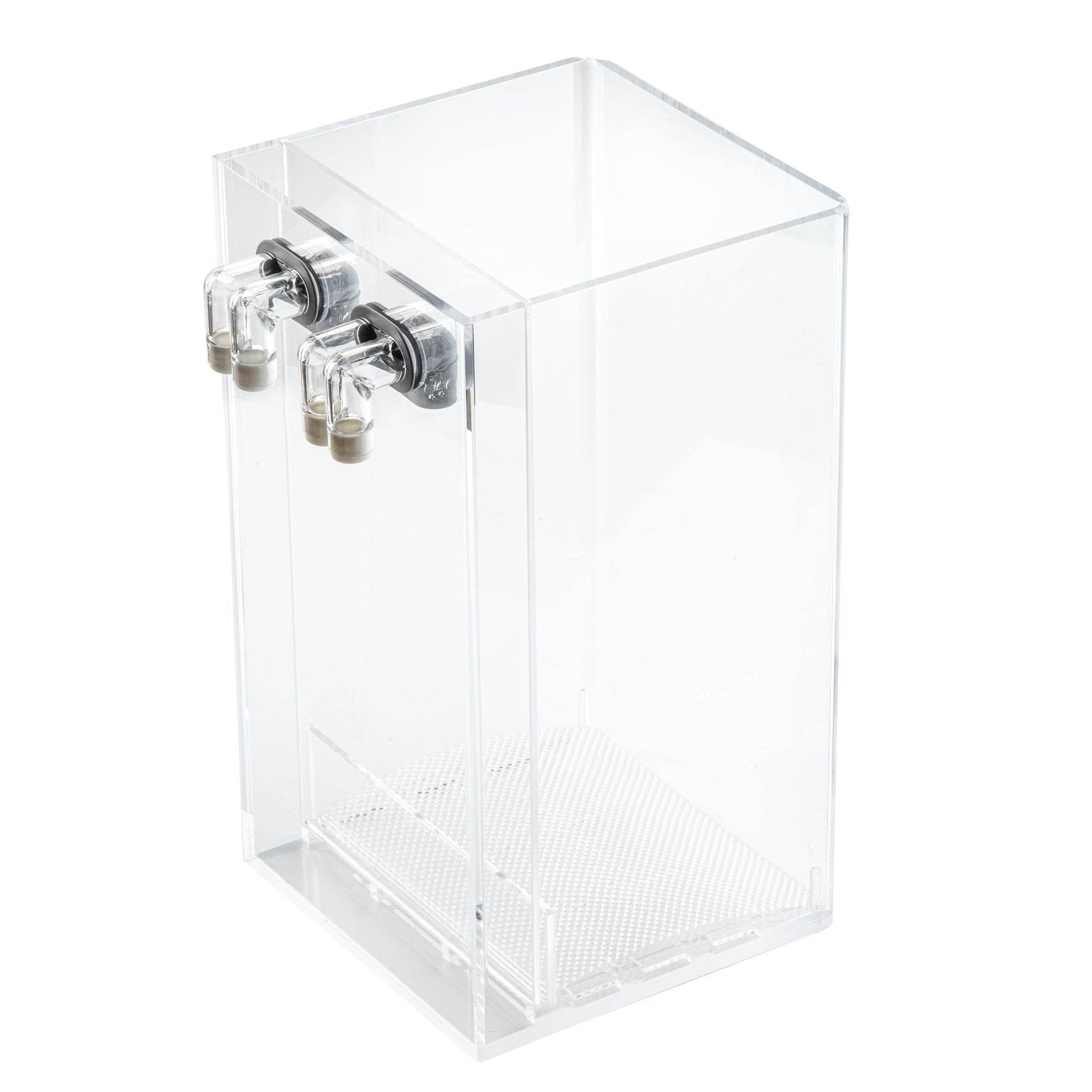 Easy Maintenance, Self-Cleaning Aquarium Kit | Lid | Waterfall Basin | 2.5 Gallon Hassle Free Fish Tank - NoClean Aquariums