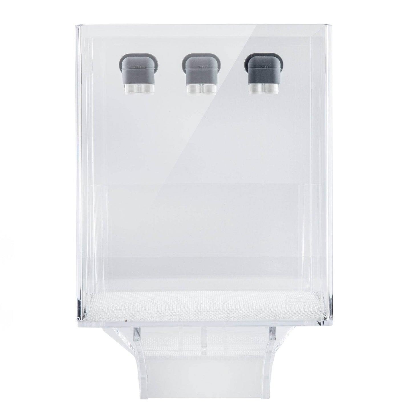 Low-Maintenance, Self-Cleaning Aquarium Kit | Lid | Waterfall Stand | 5 Gallon Cube Hassle-Free Fish Tank - NoClean Aquariums