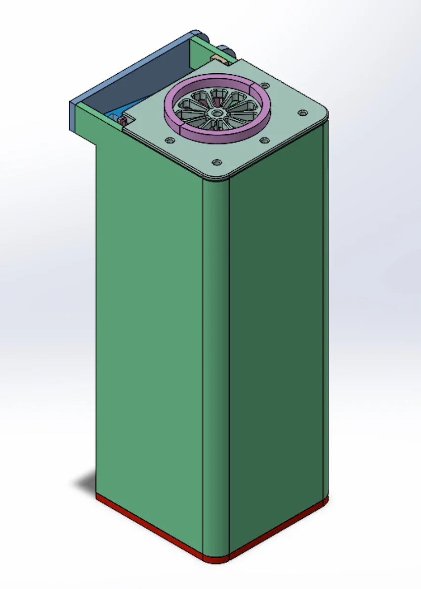 Hassle-Free, Self-Cleaning Fish Tank | Planted Vase Aquarium | 1.20-Gallons