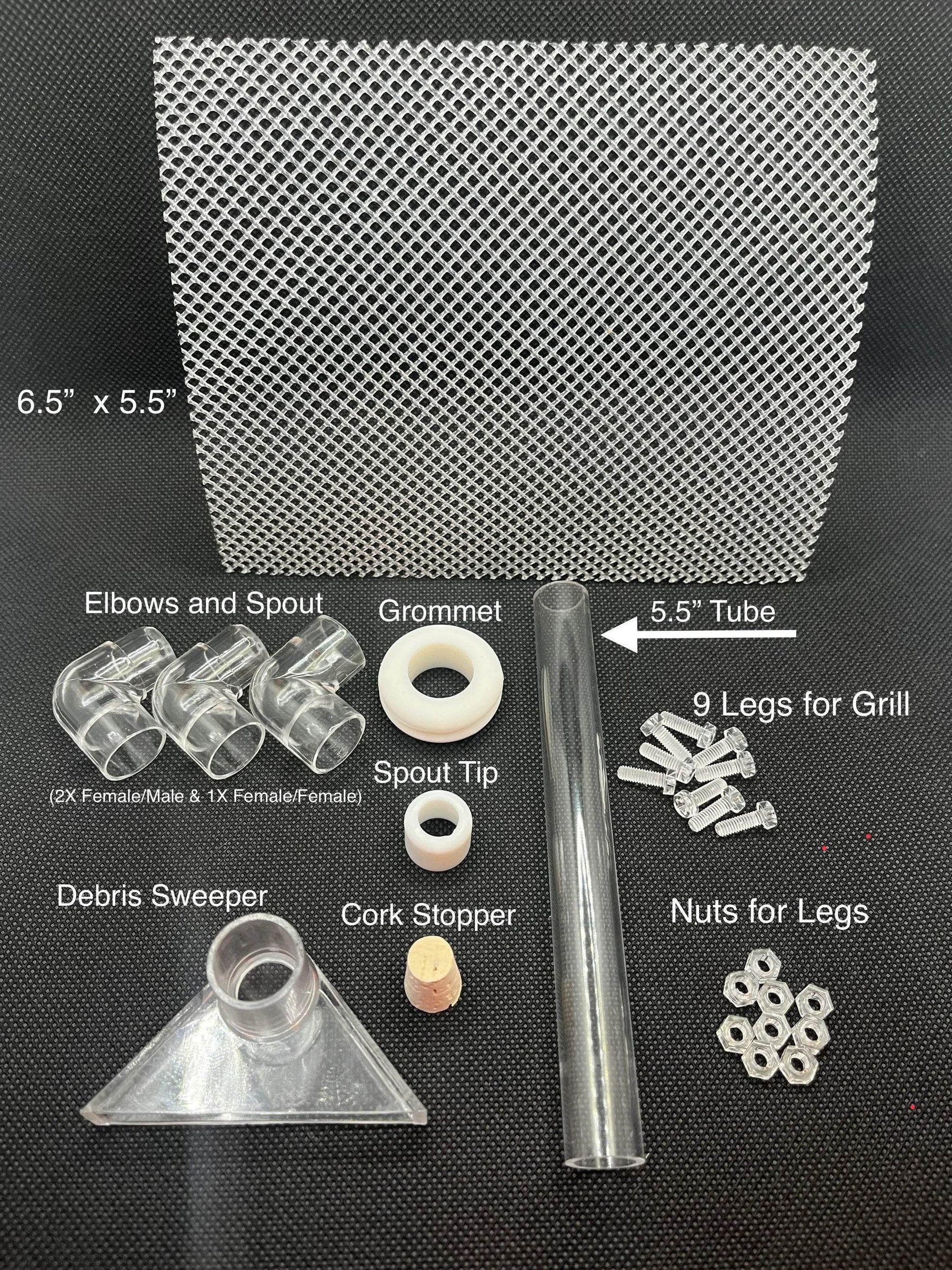 (2 Pack) DIY Self-Cleaning Aquarium Conversion Kit - Easy Maintenance for Any Container, Bowl or Fish Tank - NoClean Aquariums