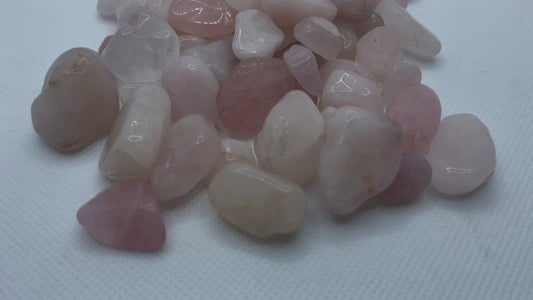 Rose Quartz Genuine Polished Gemstones for 1 Gallon Self Cleaning Aquarium
