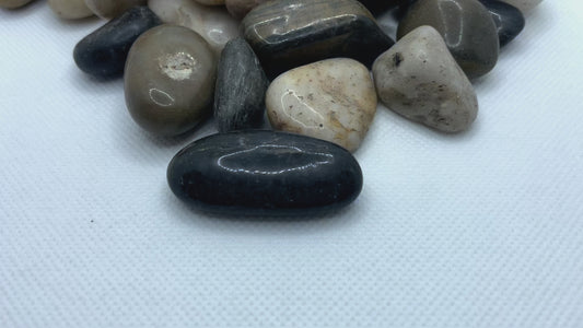 Premium Mix Polished Stones for 1 Gallon Self Cleaning Aquarium
