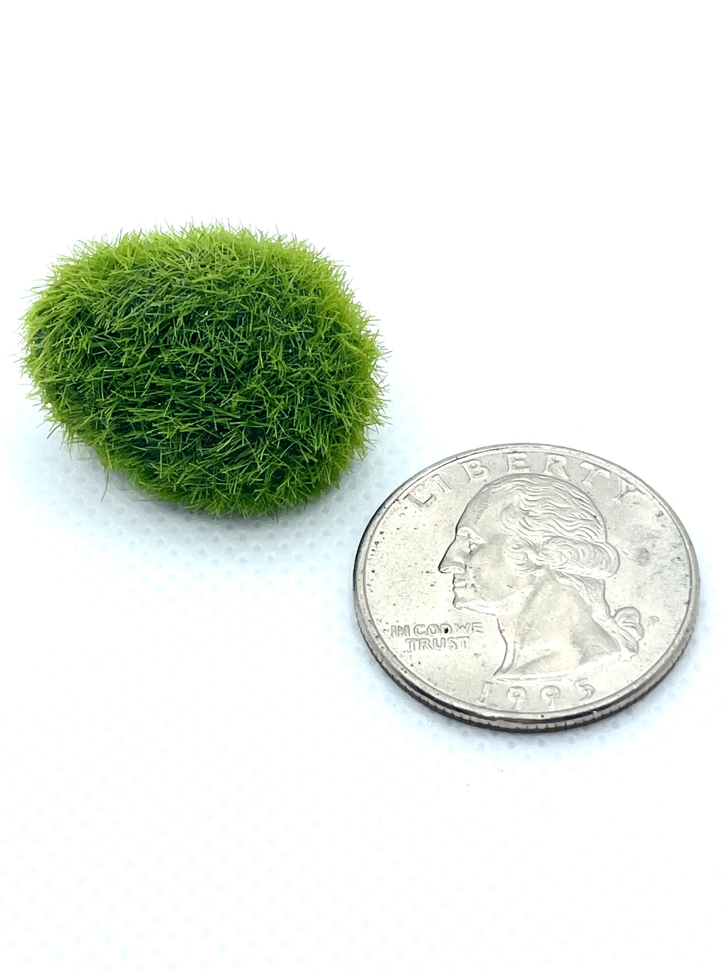 3 Artificial Marimo Moss Balls | Weighted | Aquarium Decoration