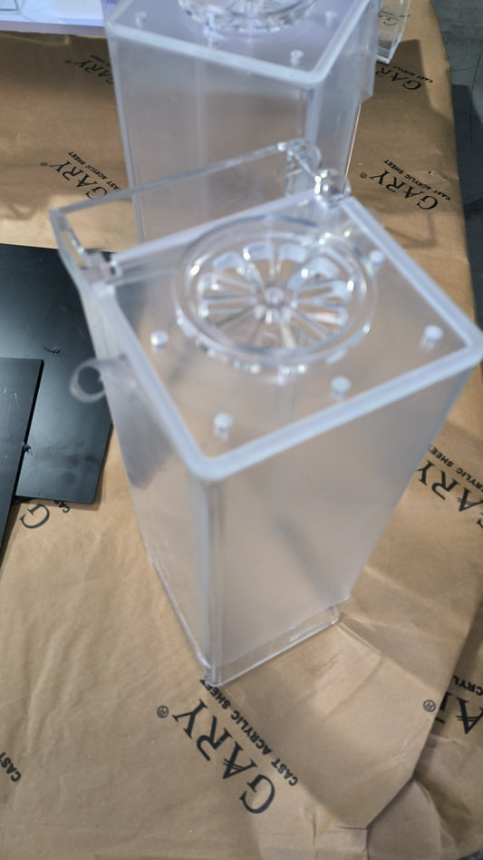 Hassle-Free, Self-Cleaning Fish Tank | Planted Vase Aquarium | 1.20-Gallons