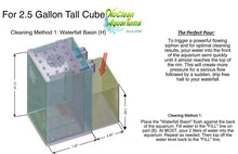 Load image into Gallery viewer, PRE-ORDER | 3.17 Liter Waterfall BASIN | For 3 Gallon Cube &amp; 2.5 Gallon Tall Self-Cleaning Aquariums
