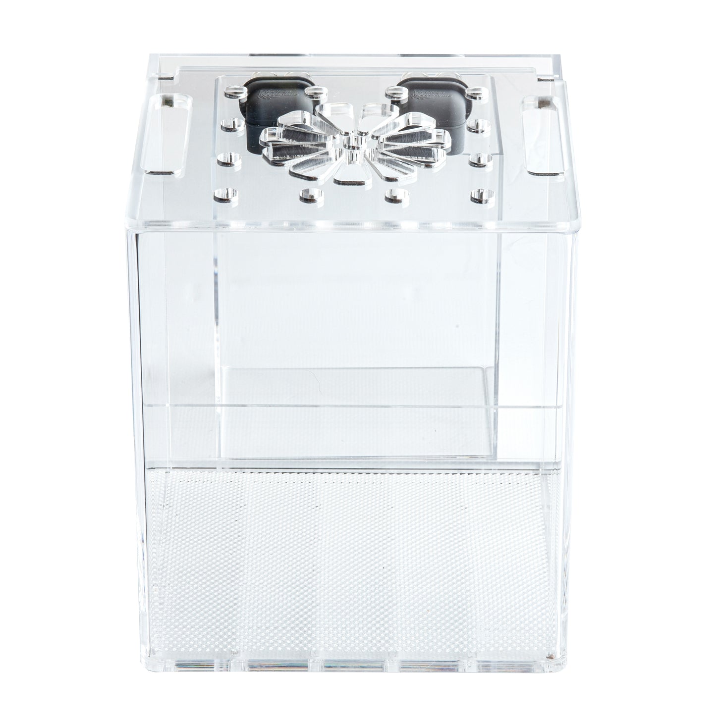 3 Gallon Cube Self-Cleaning Aquarium Kit | Lid | Dazzle LED