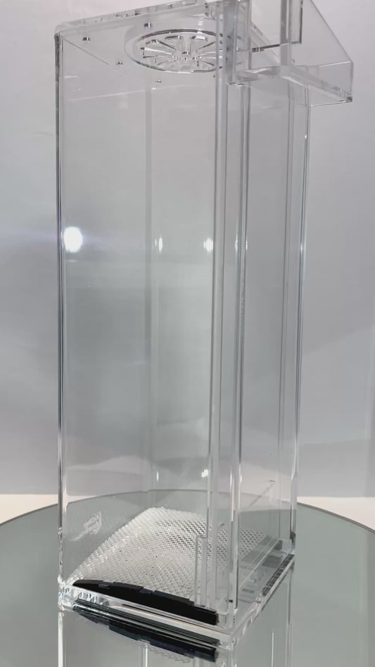 Hassle-Free, Self-Cleaning Fish Tank | Planted Vase Aquarium | 1.20-Gallons