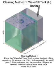 Load image into Gallery viewer, WATERFALL BASIN | Easy Water Changes | For NoClean Aquariums 5 Gallon Self-Cleaning Aquarium
