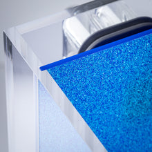 Load image into Gallery viewer, &quot;Dazzle Wall&quot; | Pink Sparkle | Blue Sparkle | Black for 5 Gallon Self-Cleaning Aquarium
